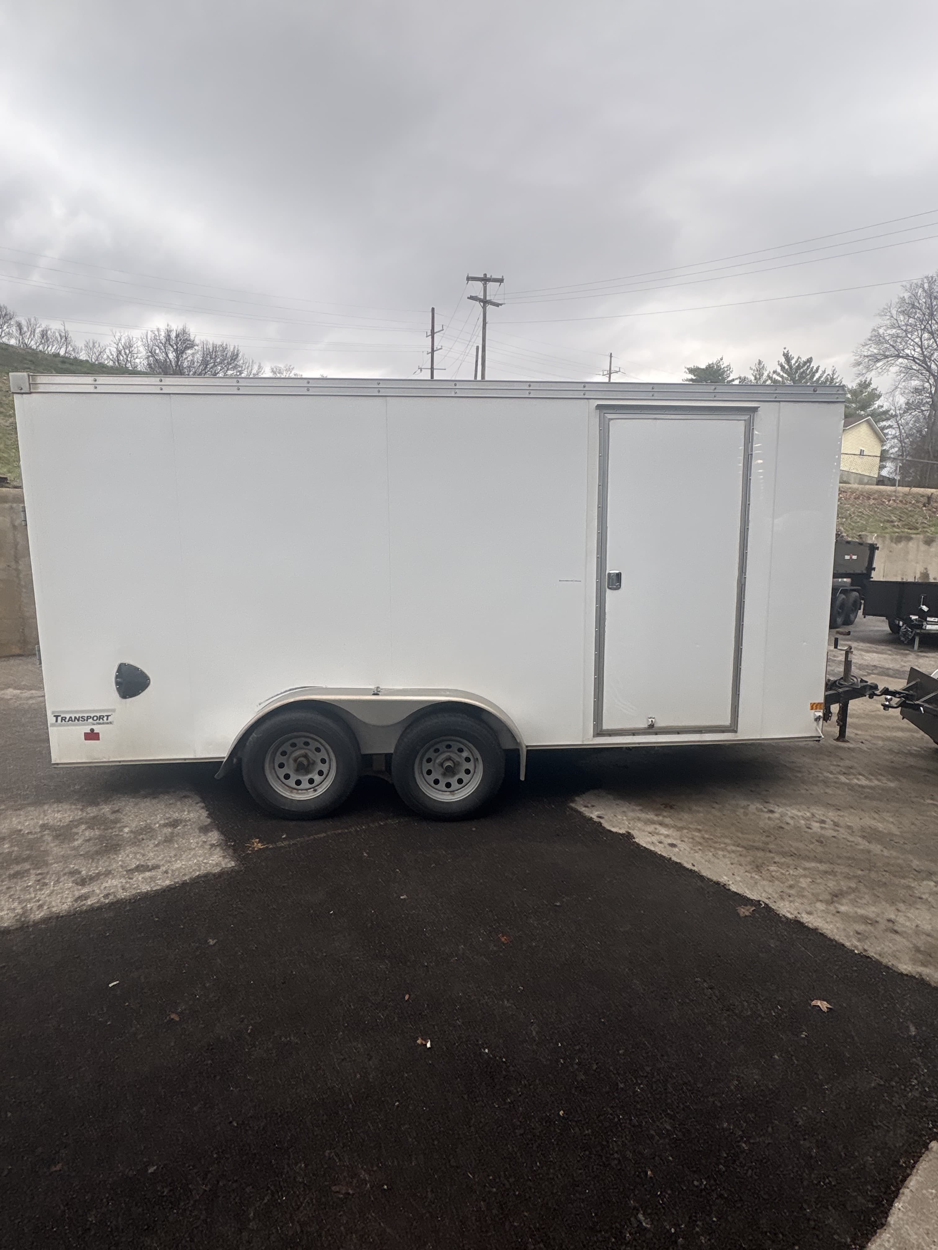 Haulmark Transport 7x16 Enclosed 16 ft — trailer rental near Lenexa KS