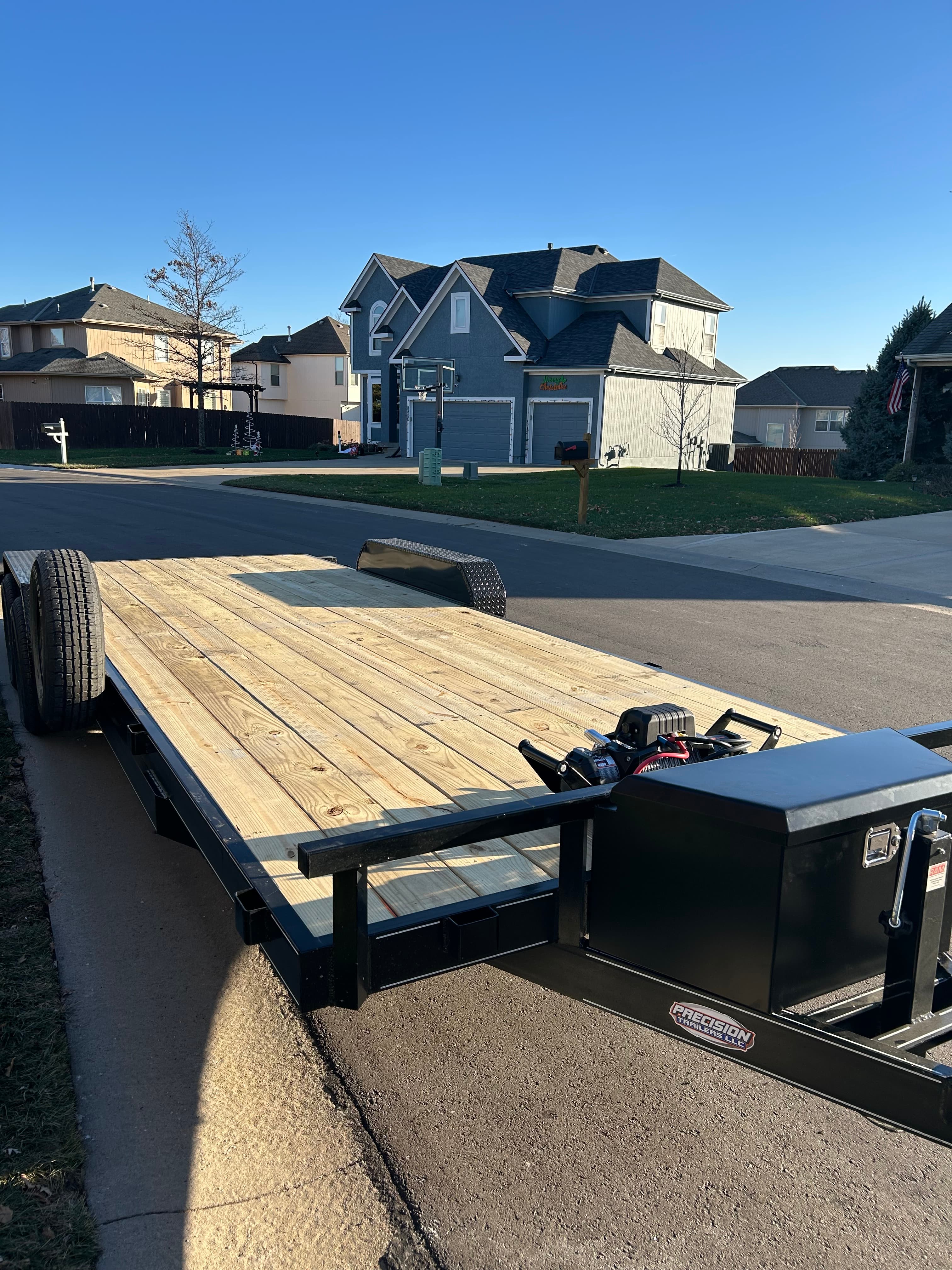 Precision 22' 10K Car Hauler 22 ft — trailer rental near Lenexa KS